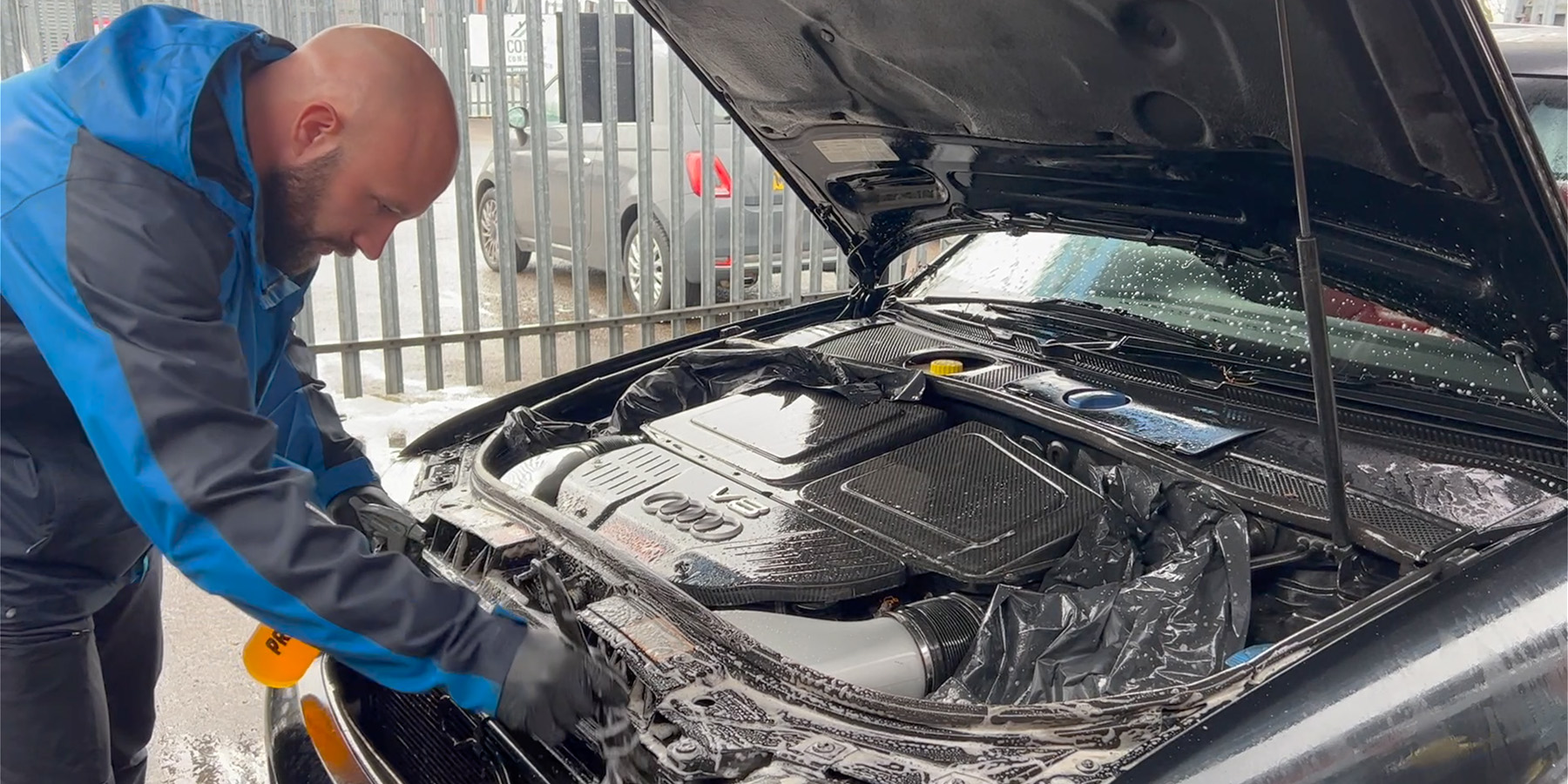 Vintage RS6 – Exposed Engine Bay