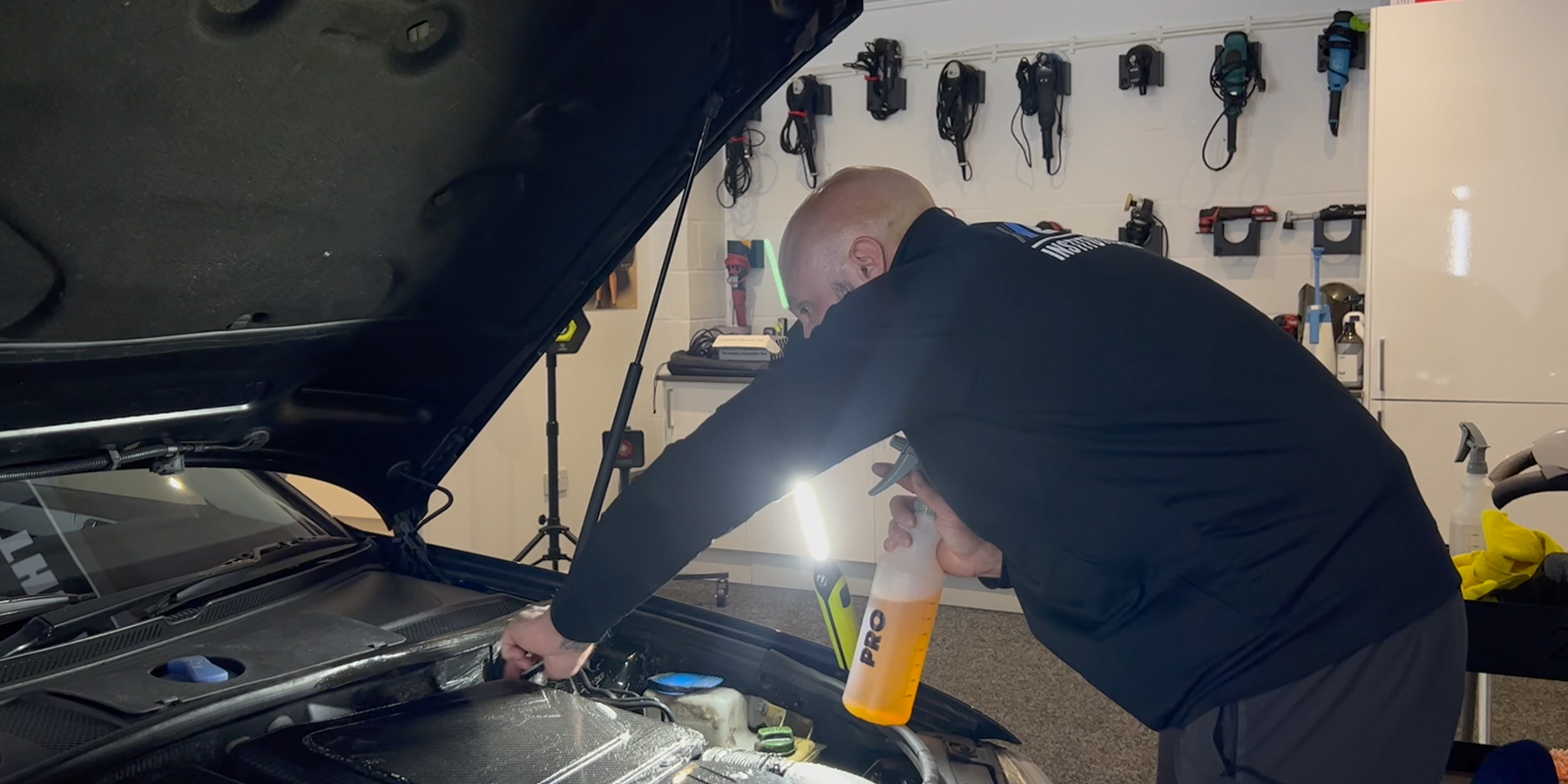Vintage rs6 series- Engine steam clean and finishing tip