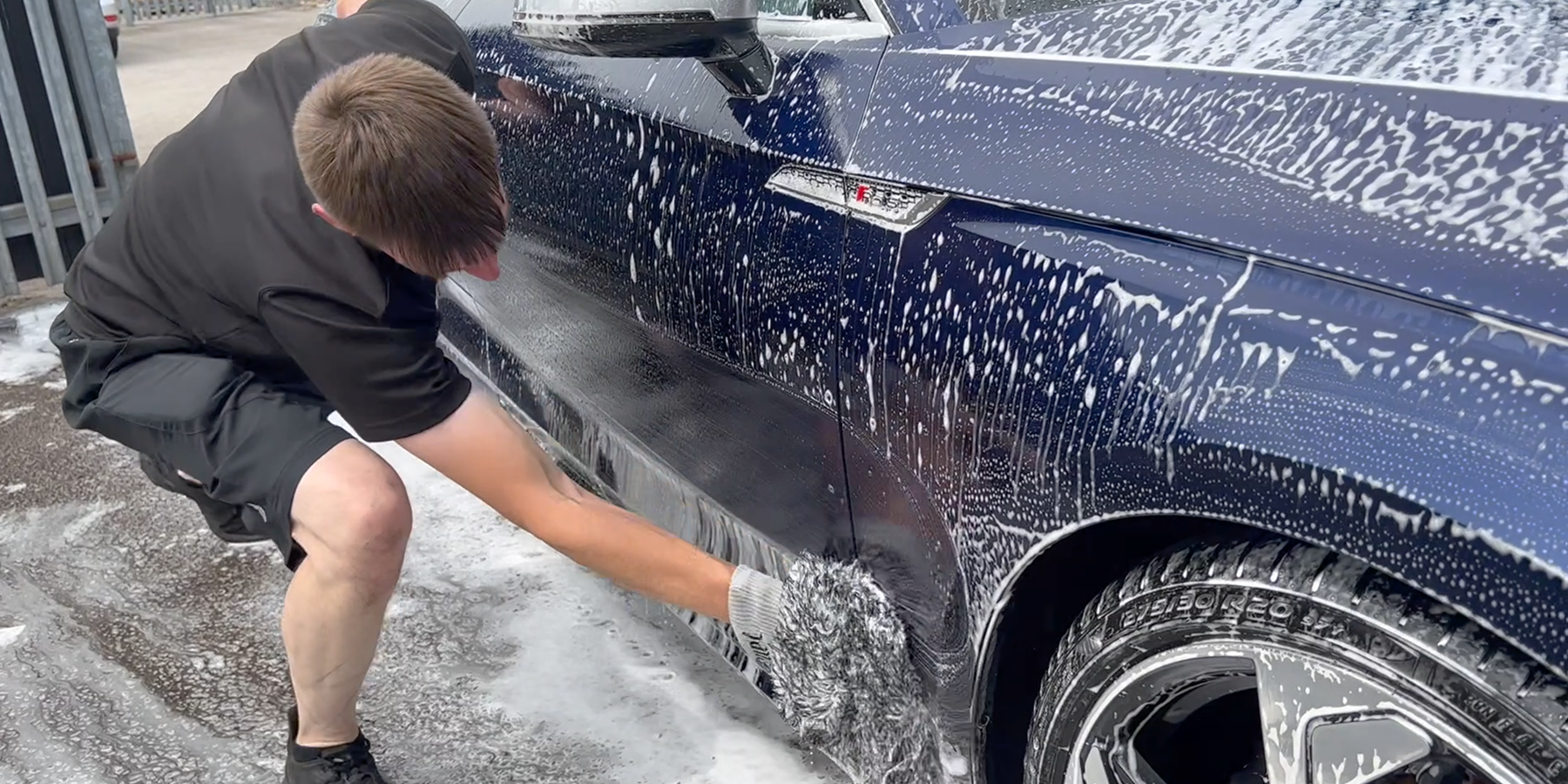 Andy’s tips for washing in the heat